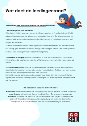 wat doet de leerlingenraad
